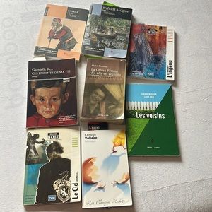 Livre à 10$ chaque.